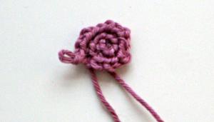 Crochet hole 12