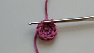 Crochet hole 13