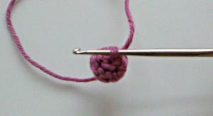 Crochet hole 14
